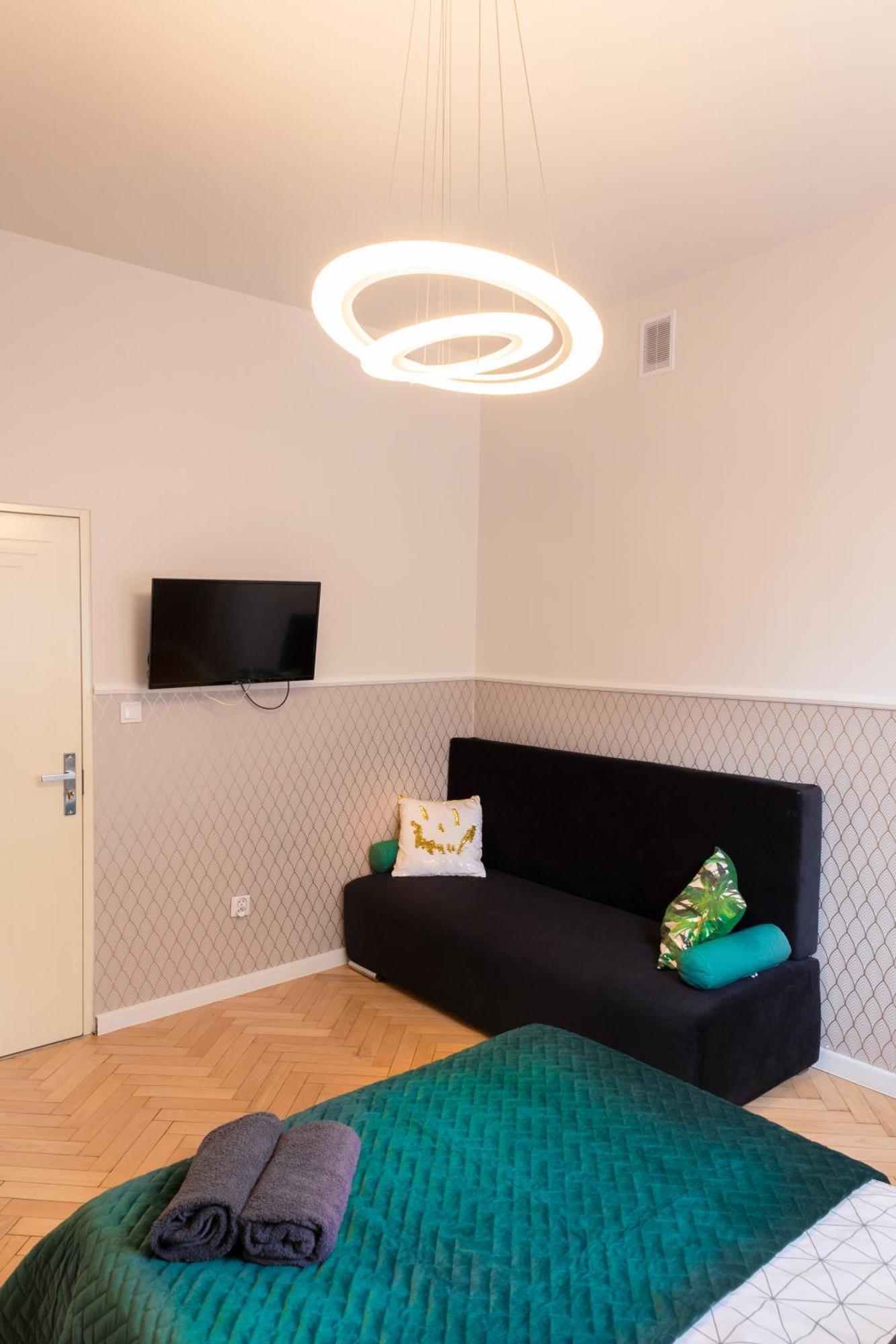 Clicktheflat Aleje Jerozolimskie Center Apart Rooms Warsawa Ruang foto